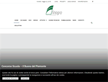 Tablet Screenshot of consorziofinagro.it